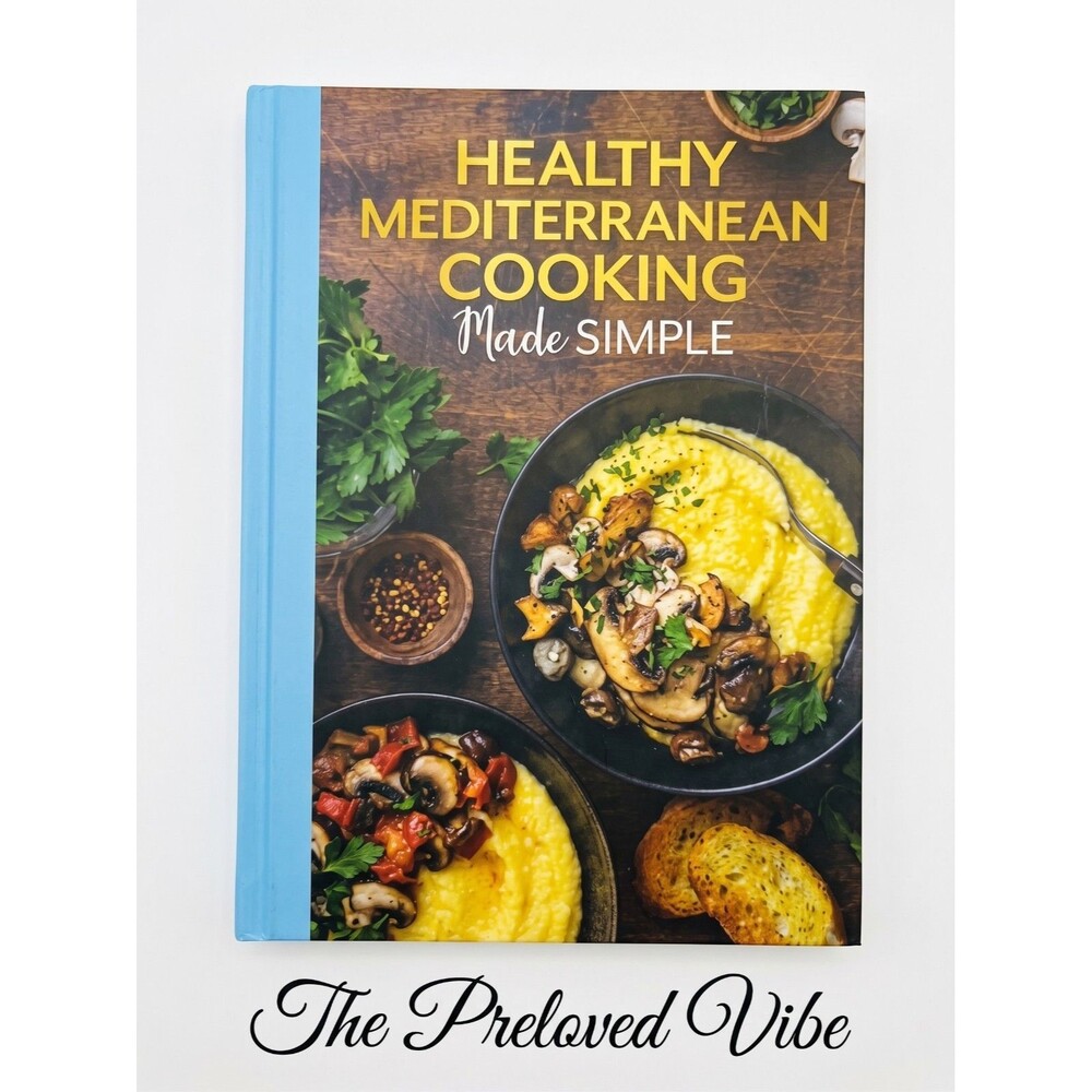 Judith A Pierce Healthy Mediterranean Cooking  Recipe Cookbook  Paperback